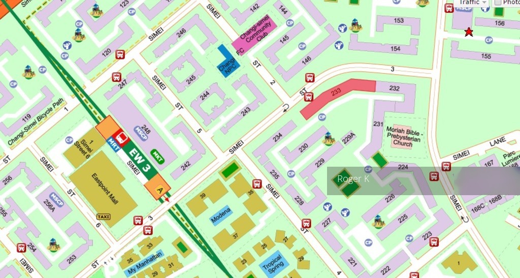 Blk 233 Simei Street 4 (Tampines), HDB 5 Rooms #115105592